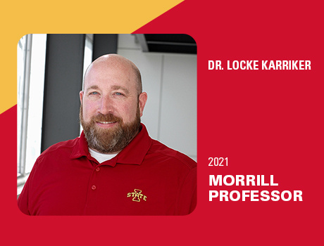 Dr. Karriker named 2021 Morrill Professor
